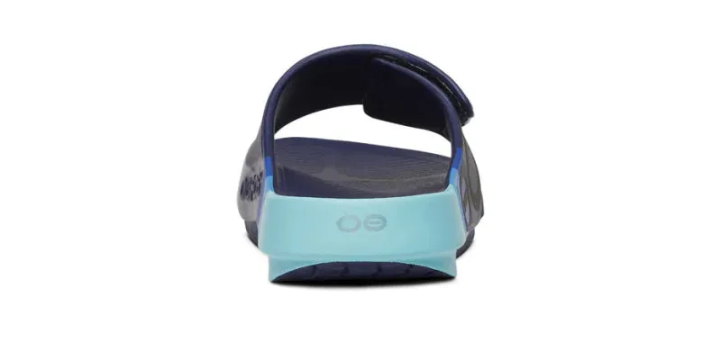 OOFOS OOahh Sport Flex Slide - Sky Rally