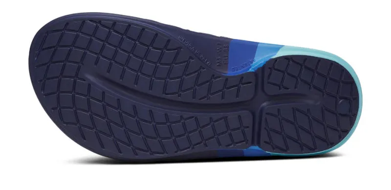 OOFOS OOahh Sport Flex Slide - Sky Rally