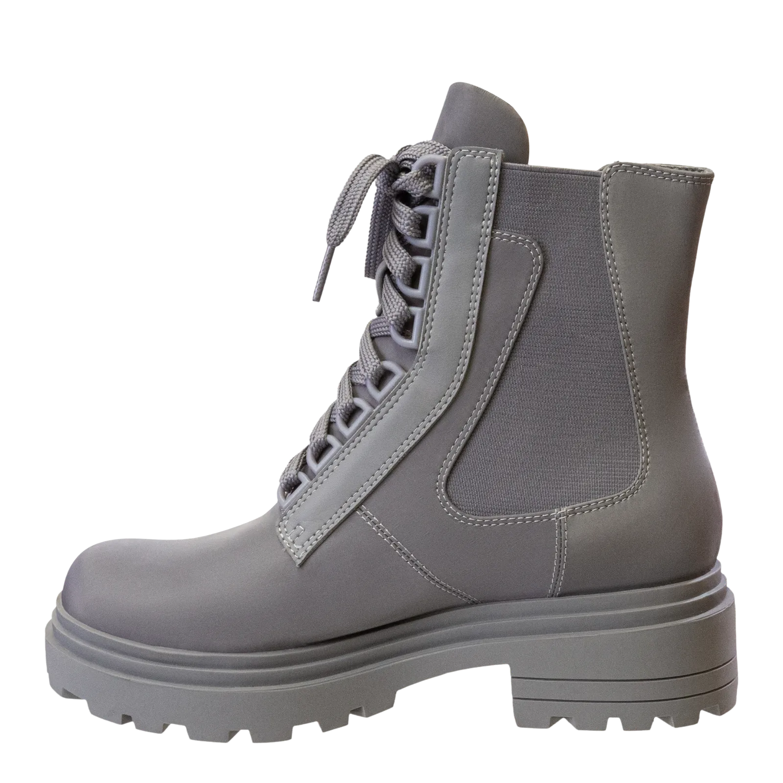 OTBT - COMMANDER in GREY Combat Boots