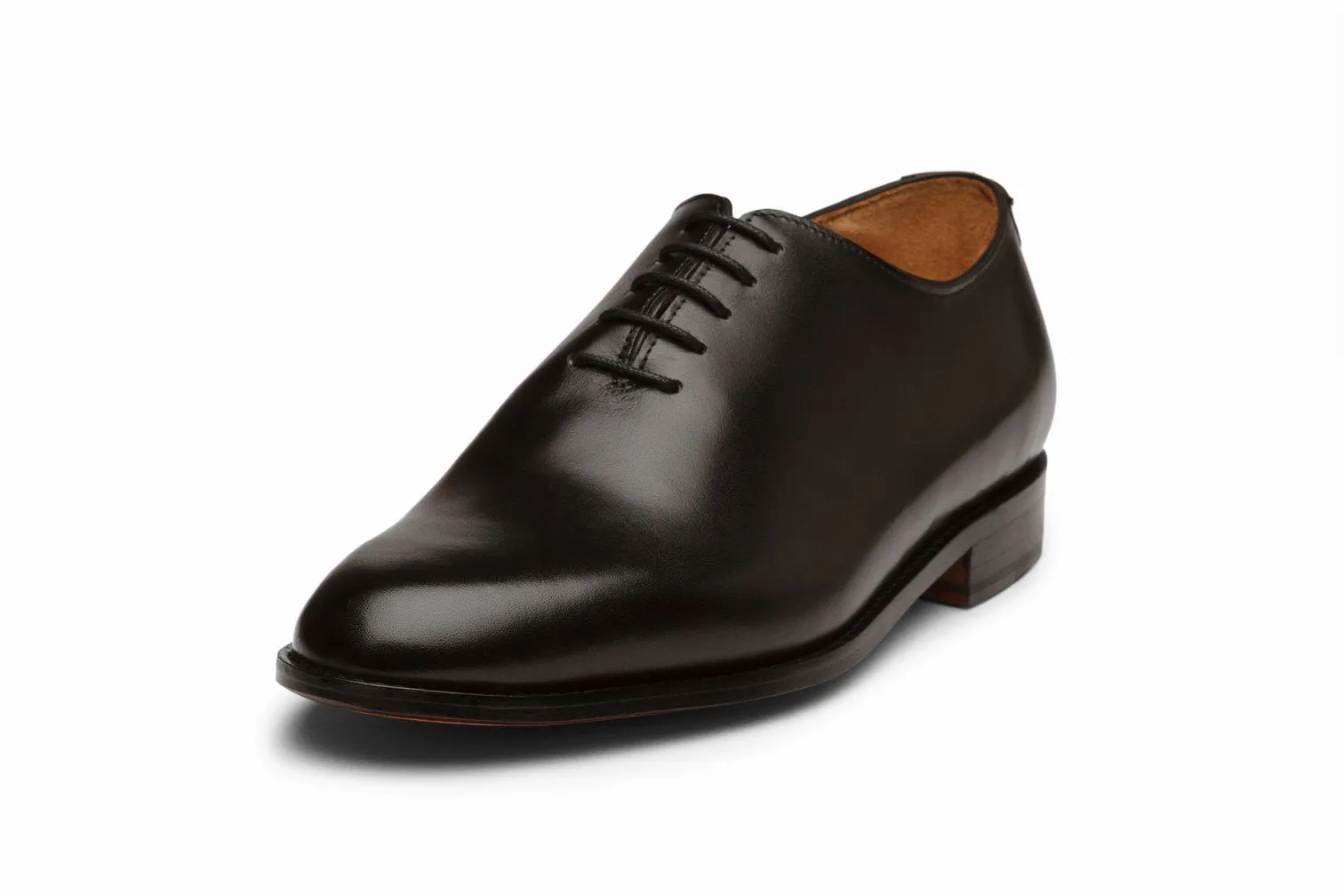 Plain Wholecut Oxford - Black