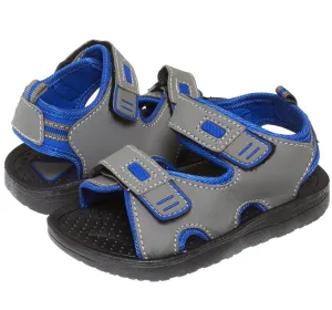 PROPEL X Boys Double Strapped Closed-Toe Sport Sandals