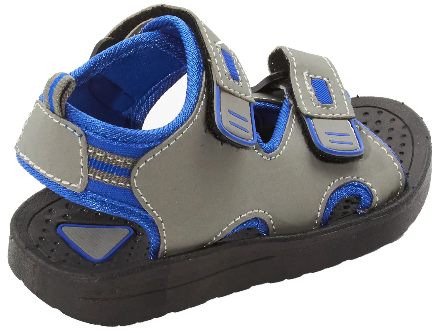 PROPEL X Boys Double Strapped Closed-Toe Sport Sandals