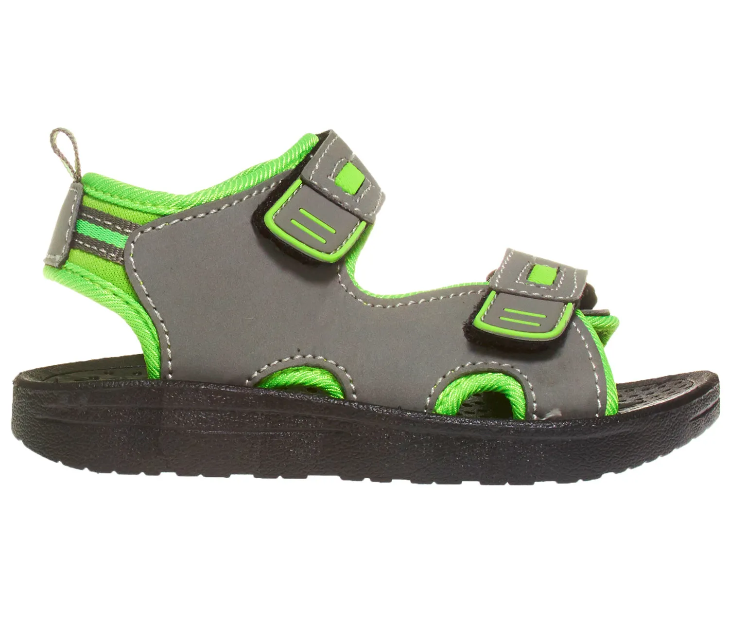 PROPEL X Boys Double Strapped Closed-Toe Sport Sandals