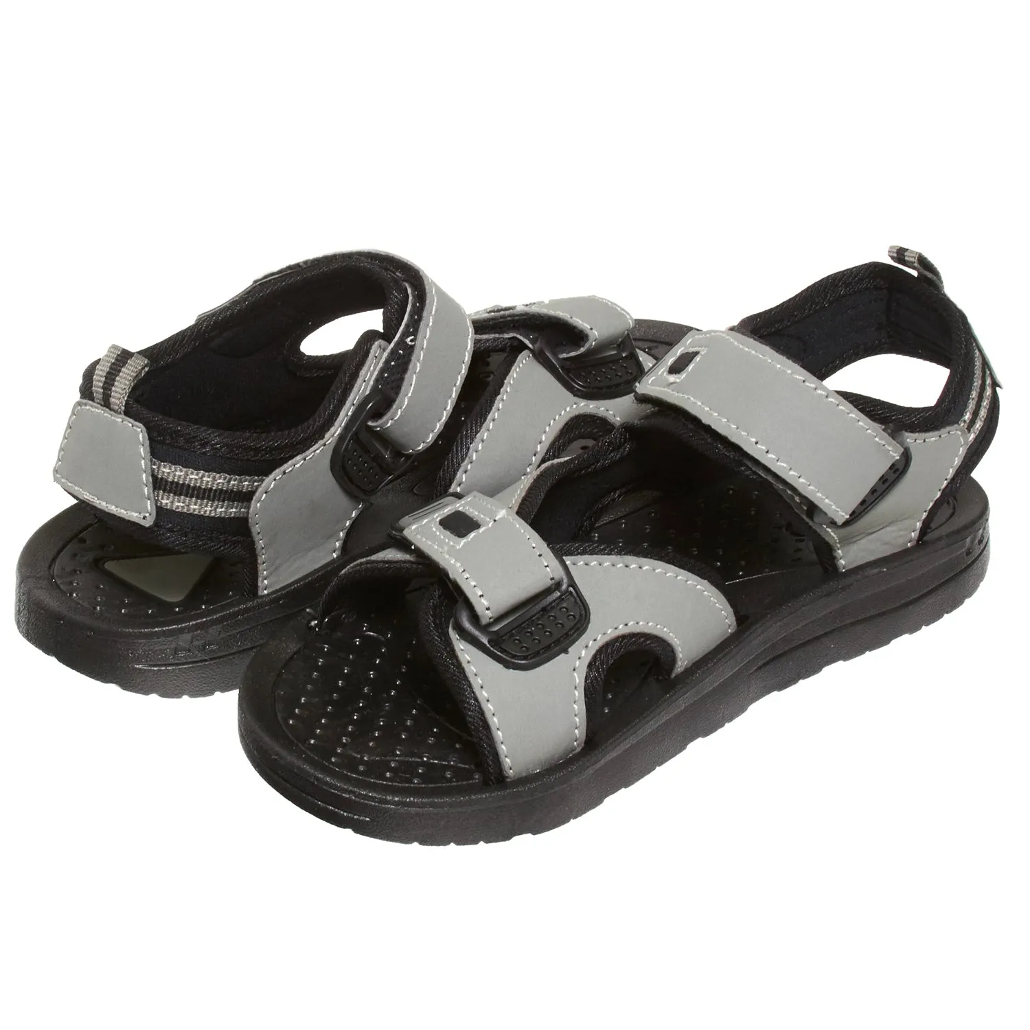 PROPEL X Boys Double Strapped Closed-Toe Sport Sandals