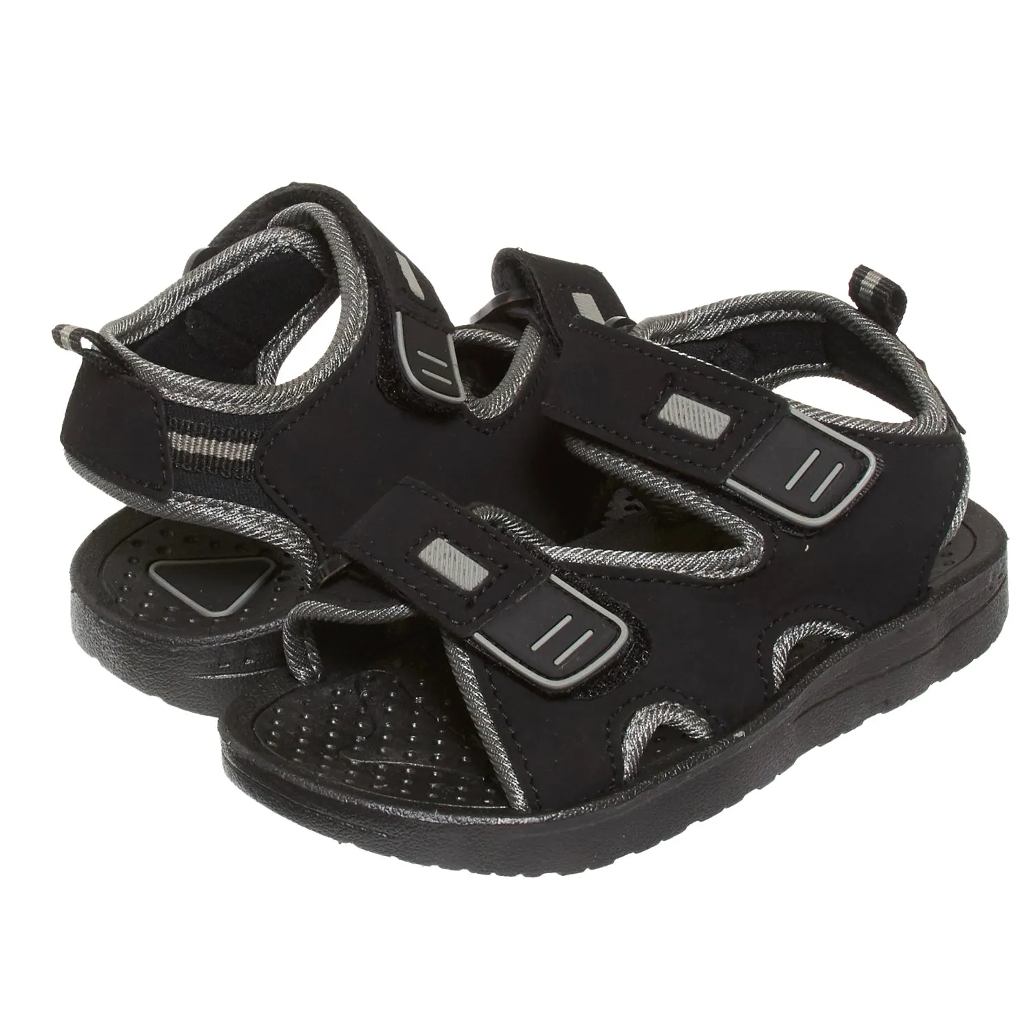 PROPEL X Boys Double Strapped Closed-Toe Sport Sandals