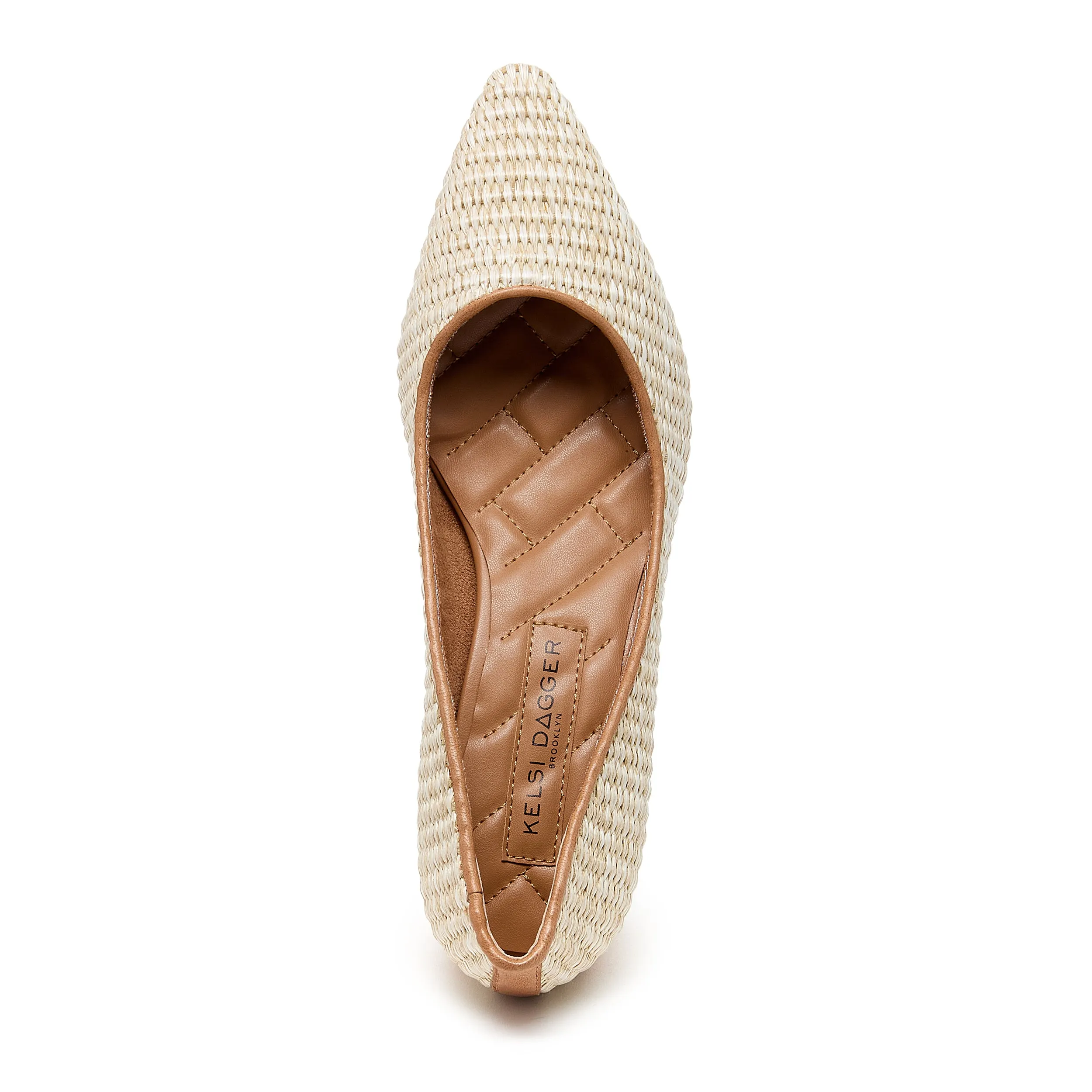 Pump Natural Raffia Heels