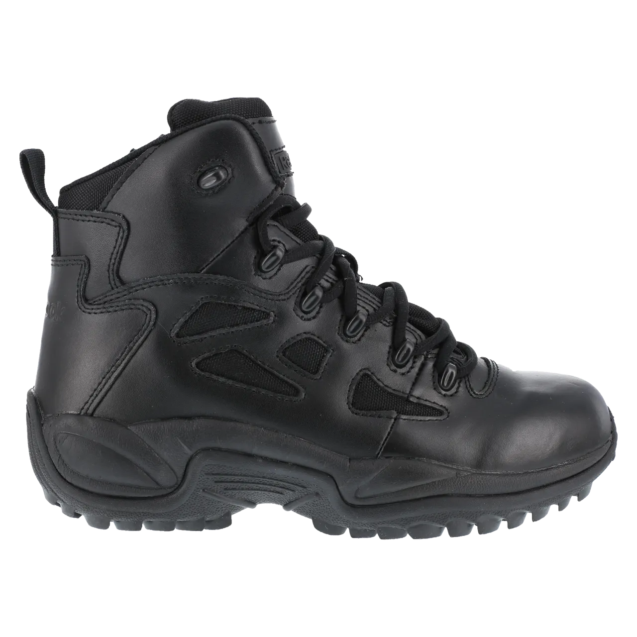 Reebok Tactical Men's 6 Inch Rapid Response RB Side Zip Boots Black RB8678
