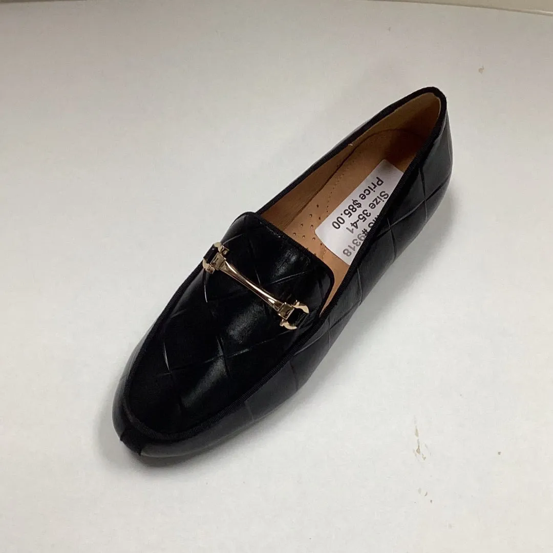 SALE FW23 1936 Nicole Classy Quilted Chain Flat (193680)