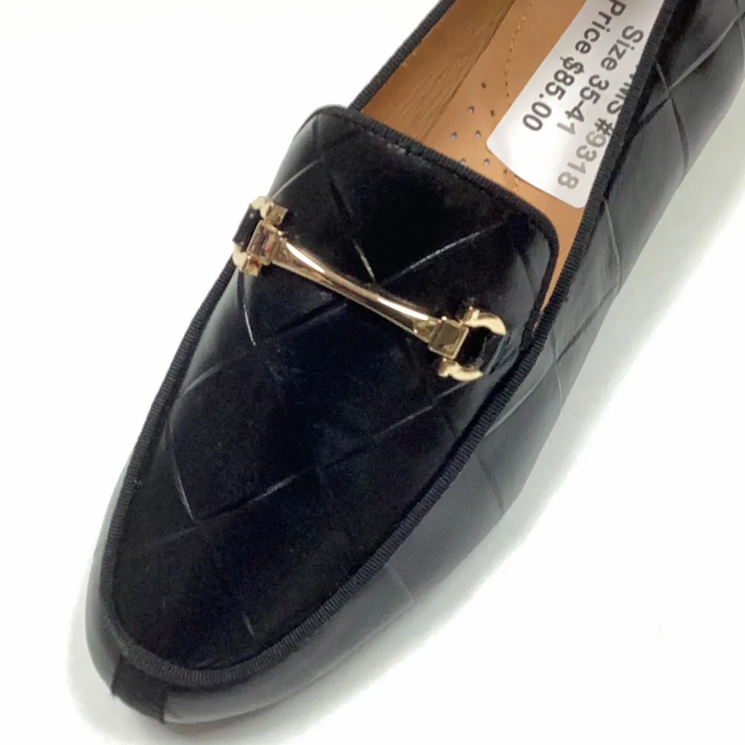 SALE FW23 1936 Nicole Classy Quilted Chain Flat (193680)