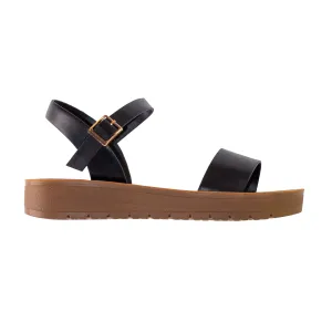 Salvia - Ankle Strap Sandals with Comfort Insole, Buckle Closure Design, Stylish Summer Footwear, Perfect for Casual or Dressy Occasions