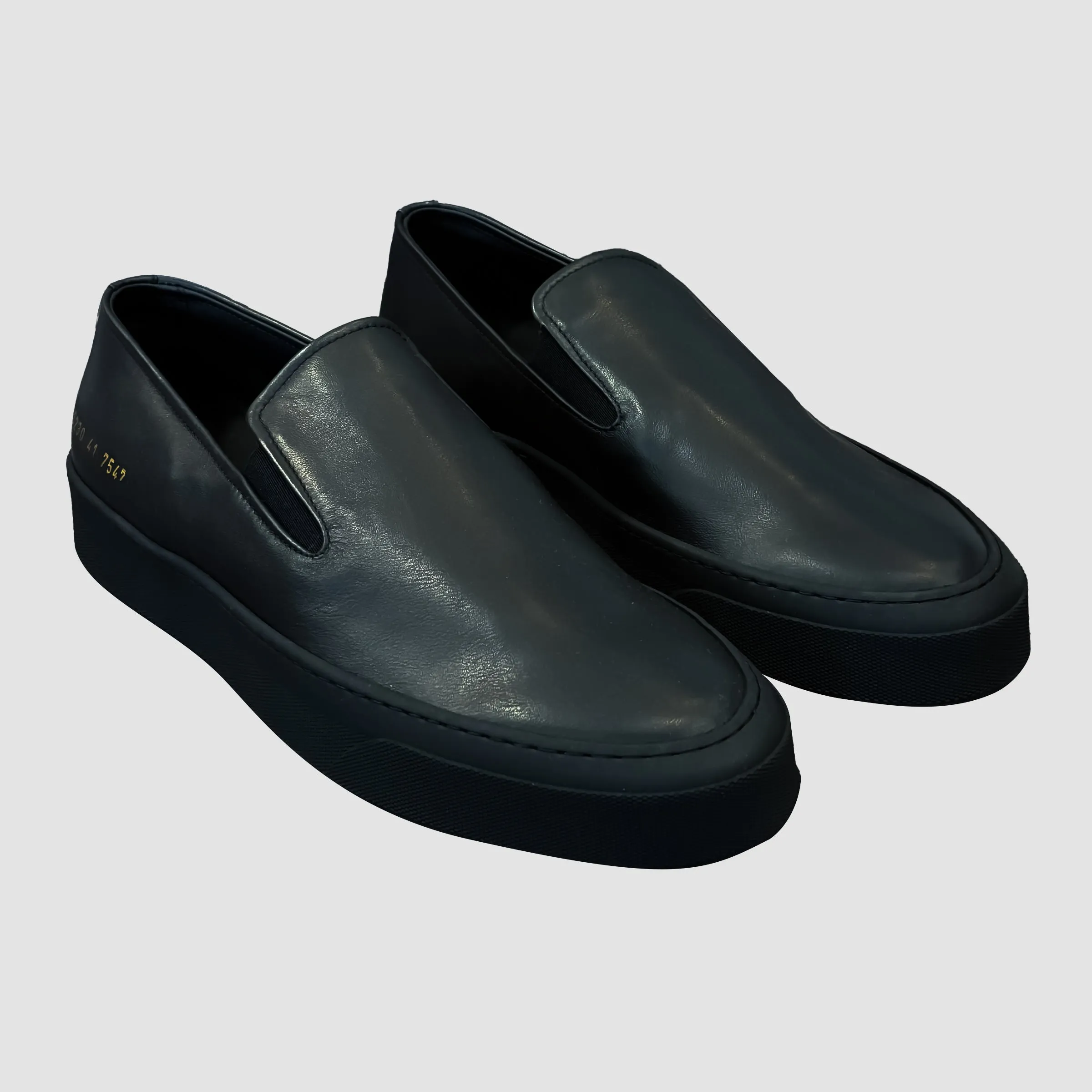 Slip On In Leather 5230 Black