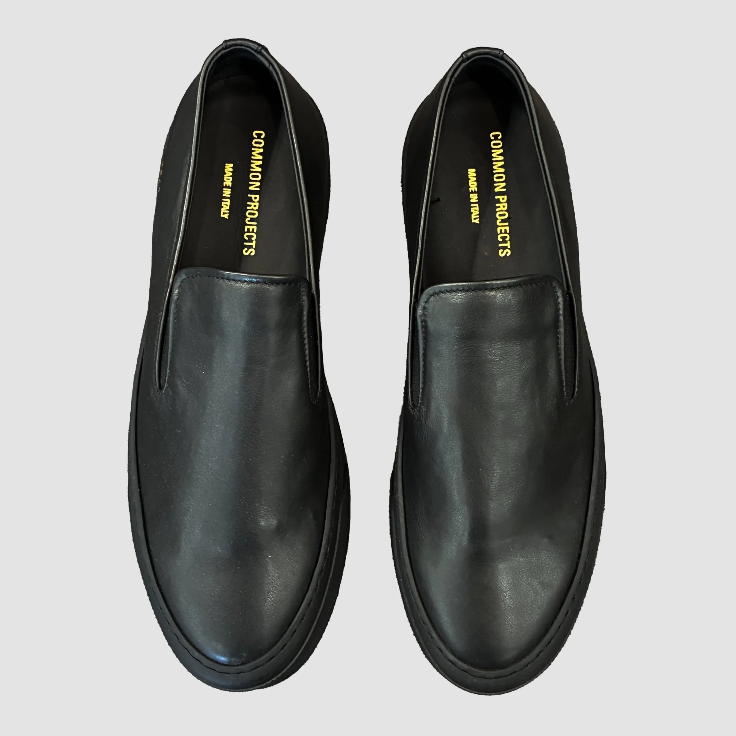 Slip On In Leather 5230 Black