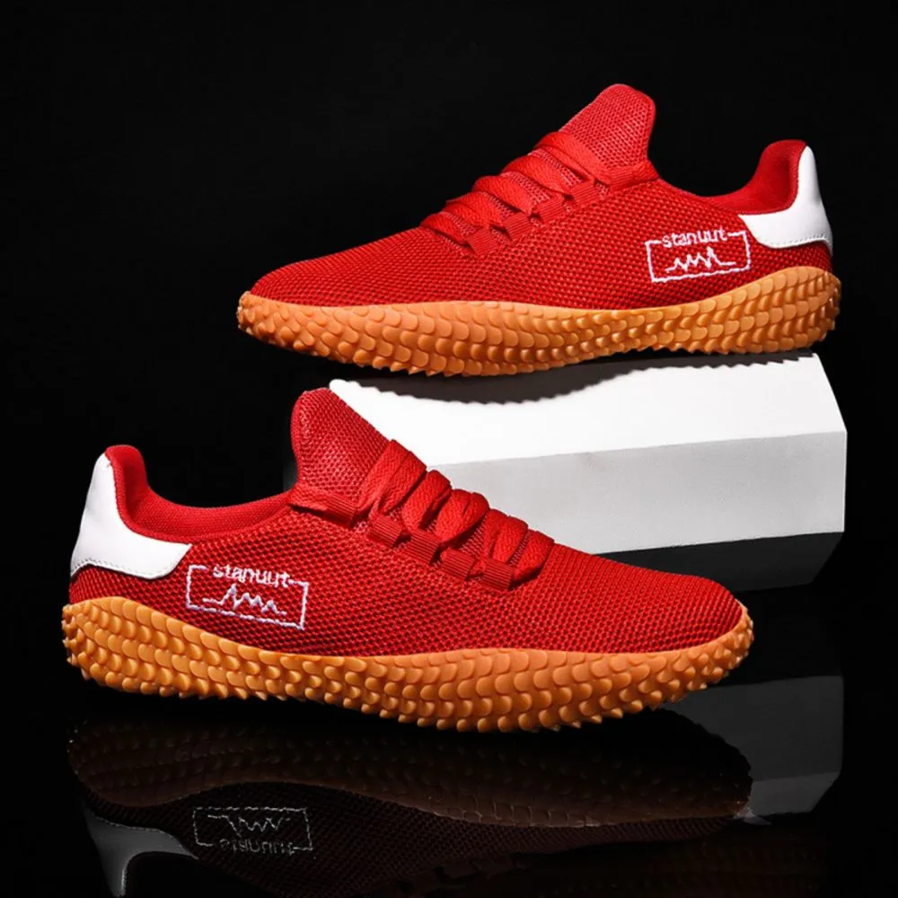 Sneakers Men's Barefoot Lightweight Shoes - Red Size US10 = US44