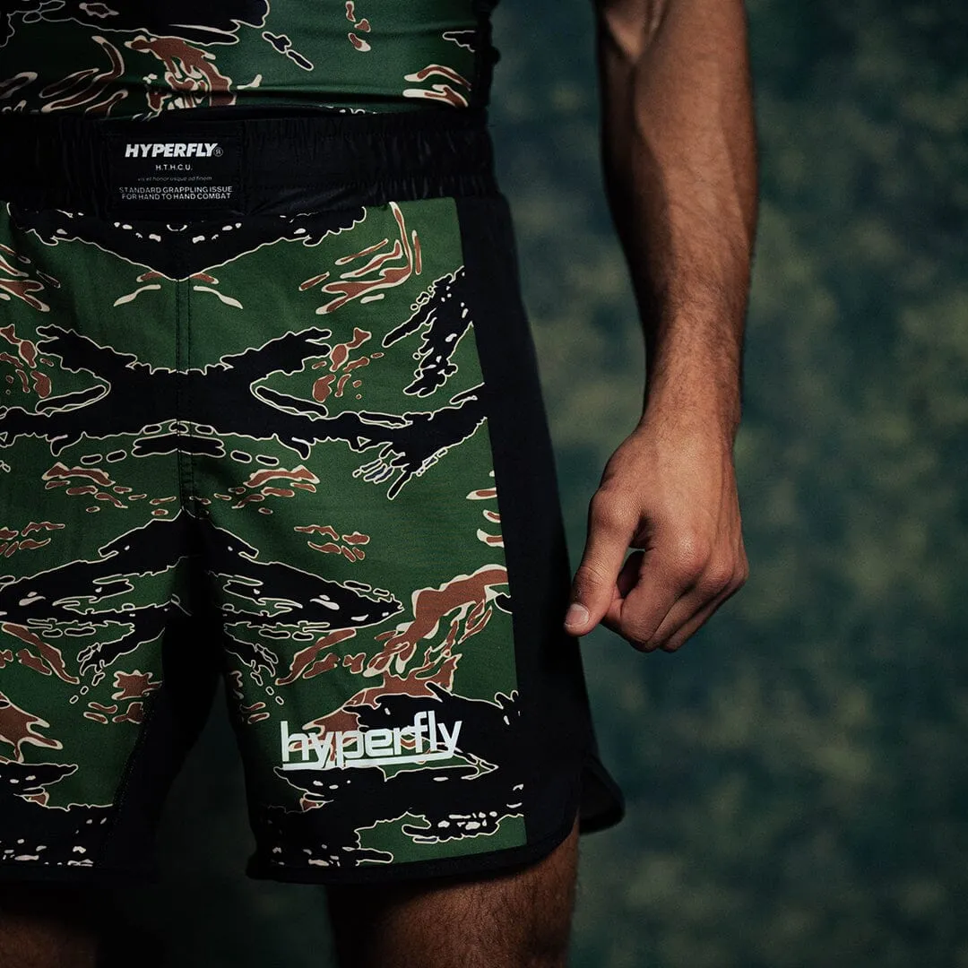Tiger Camo No Gi Shorts