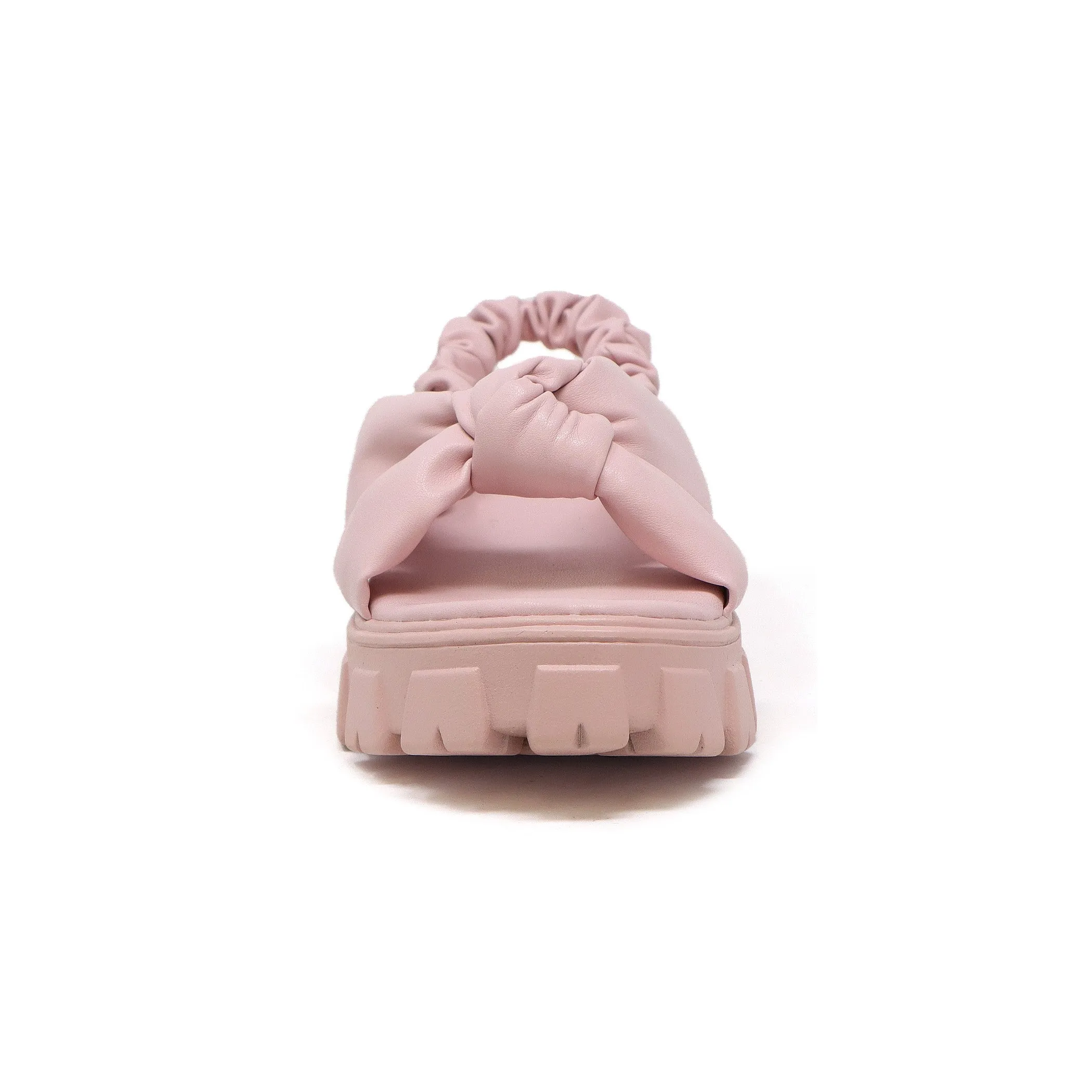 Women’s Brielle-15 Open Toe Ruffle Ankle Strap Platform Sandal.