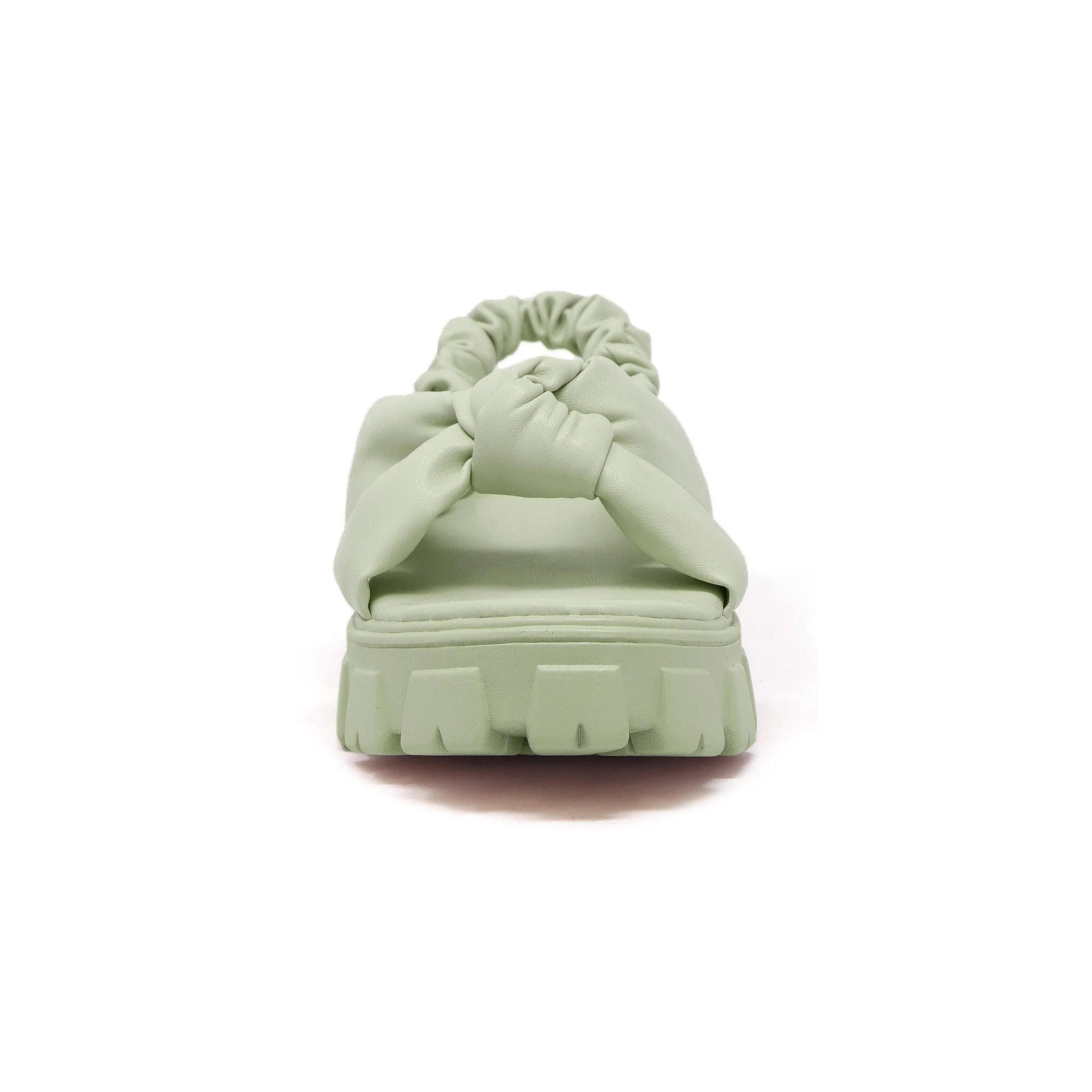 Women’s Brielle-15 Open Toe Ruffle Ankle Strap Platform Sandal.